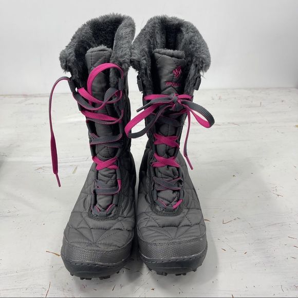 Columbia Snow 200 grams Gray Quilted Omni-Heat boots 6 - Picture 4 of 8